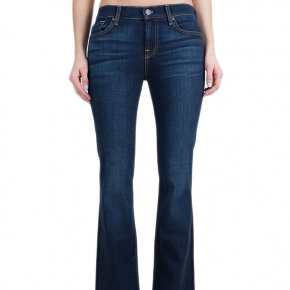 7 For All Mankind Denim - 7 For All Mankind Bootcut Denim Blue Jeans